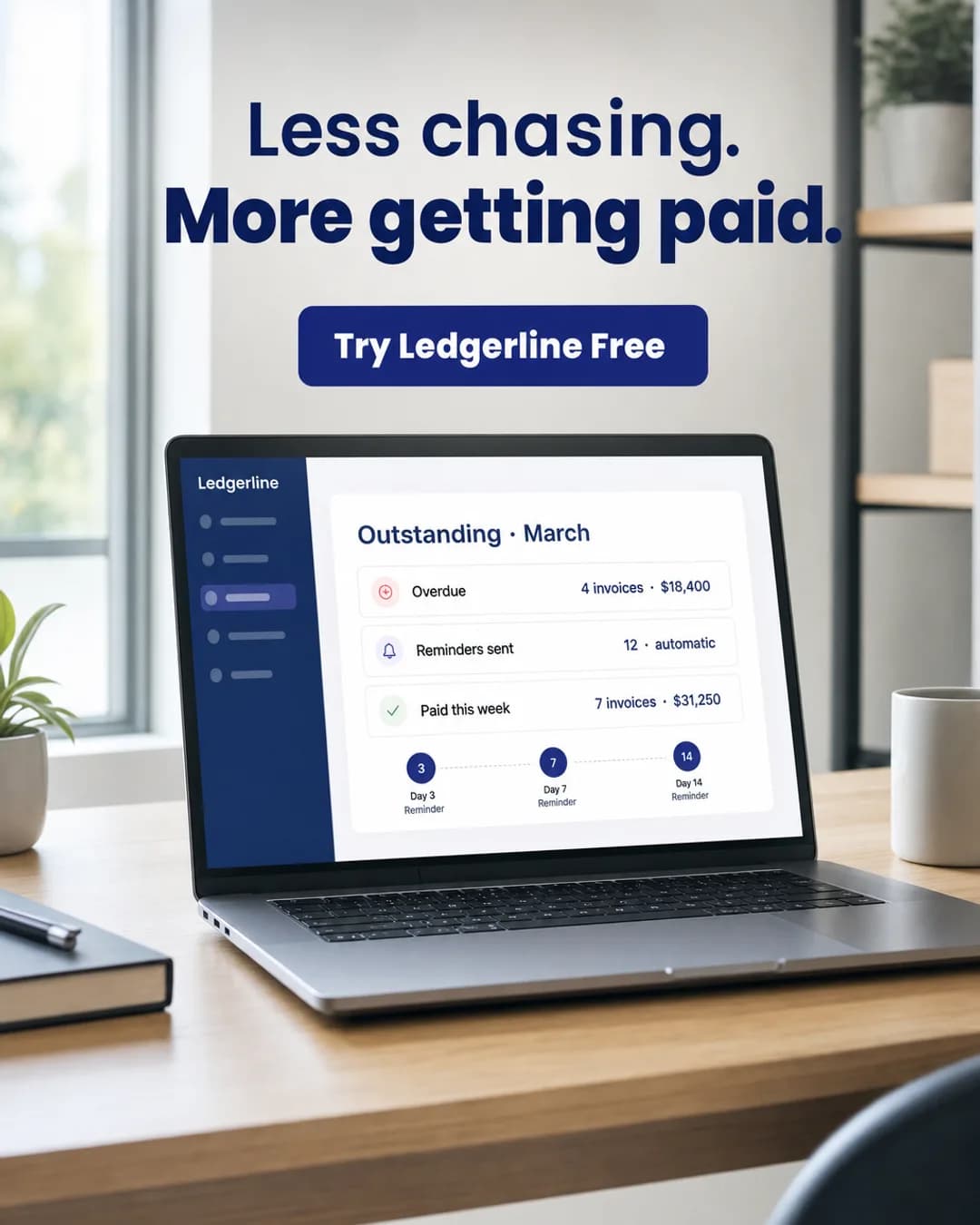 Ledgerline generated campaign example